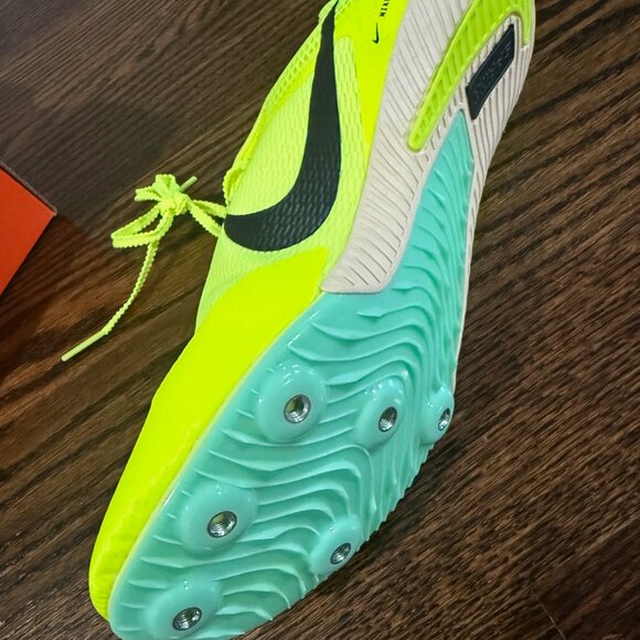 Nike Zoom Rival Sprint Track & Field Spikes Women’s 10 Volt DC8749-700 NWT - Picture 4 of 6